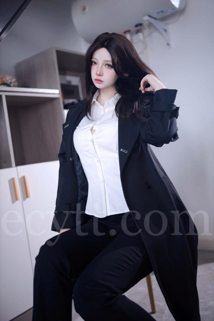 疯猫ss NO.188 少女衣橱 西装裤 写真原图预览