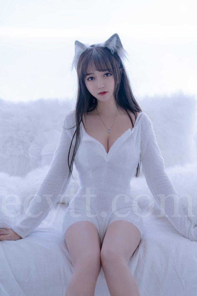 过期米线线喵 NO.073 小白狼 写真原图