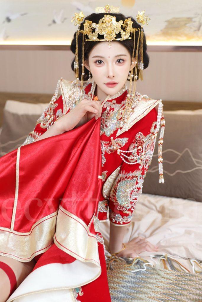 梨霜儿 秀禾服古典风格造型