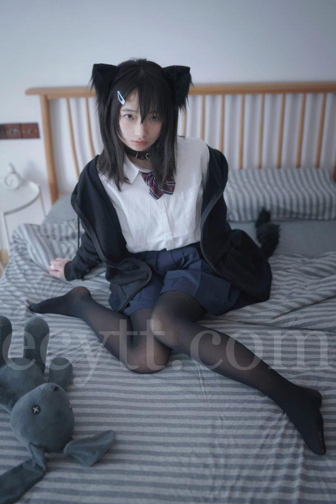 图片[4]-少女秩序 千澄 写真合集 | 病娇系少女 JK、体操服、猫娘 等高清艺术摄影