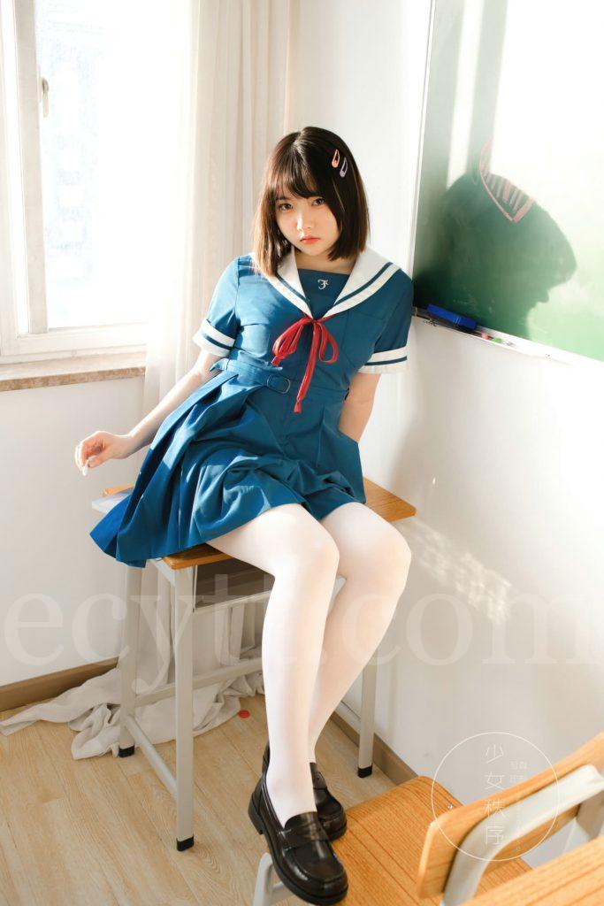 图片[2]-少女秩序内部定制写真全集下载 | 小鱼、小满、双马尾JK、女仆等高清COS写真资源