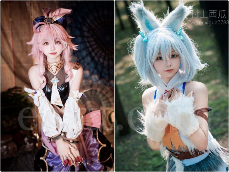 村上西瓜 完整Cosplay写真合集 2套-二次元天堂