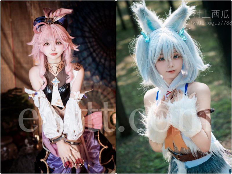 村上西瓜 完整Cosplay写真合集 2套-二次元天堂