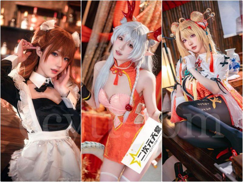 阿包也是兔娘 Cos写真合集 110套-二次元天堂