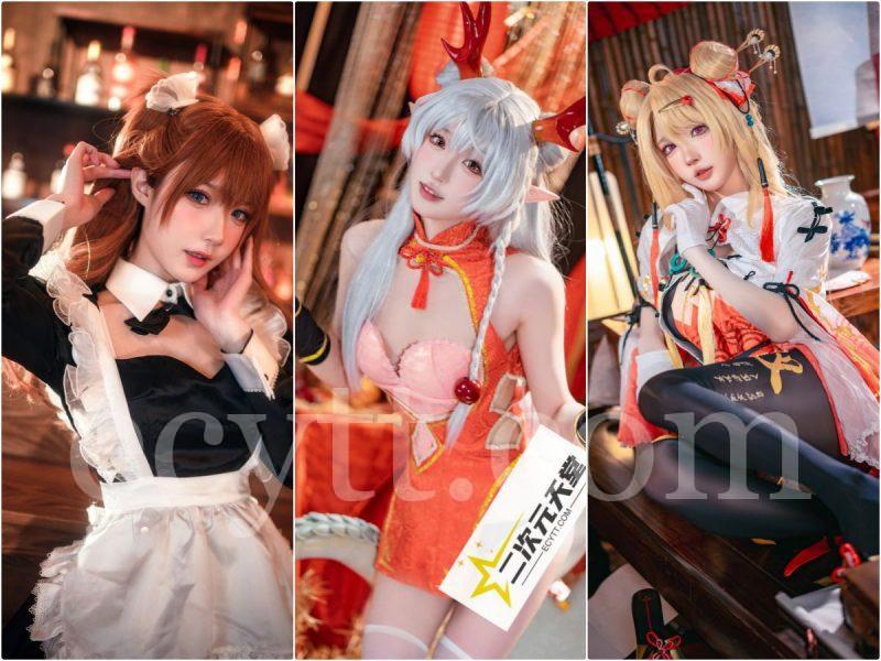 阿包也是兔娘 Cos写真合集 110套-二次元天堂