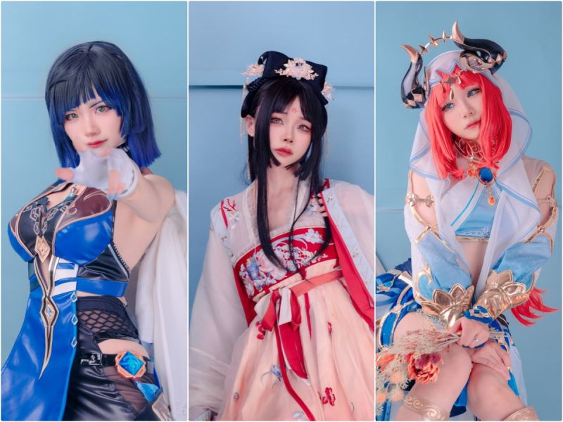 草莓羽衣 Cosplay写真合集 共5期-二次元天堂