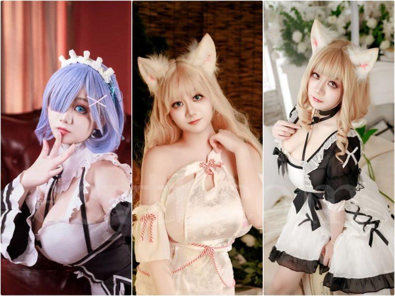 阿雪雪 Cosplay写真合集 共17期-二次元天堂