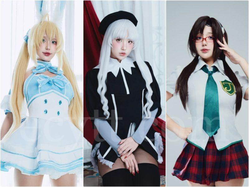 PuyPuyChan 美女Cosplay写真图集合集 35套-二次元天堂