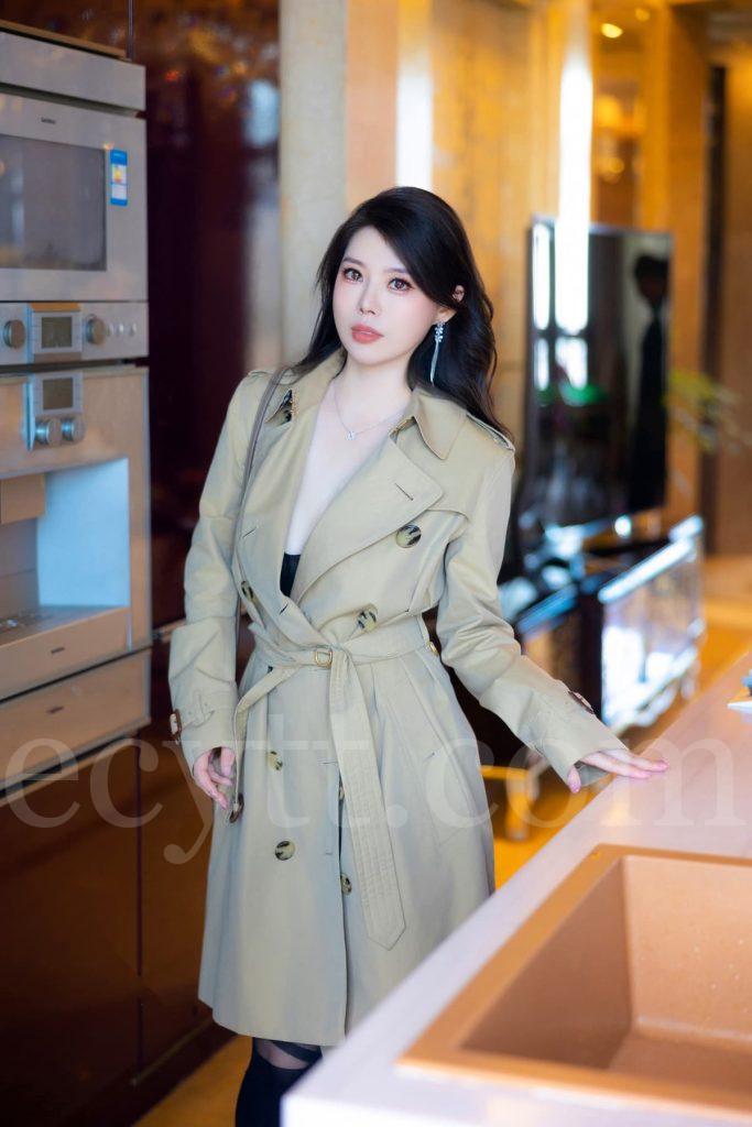 白茹雪 连体服装 日常氛围